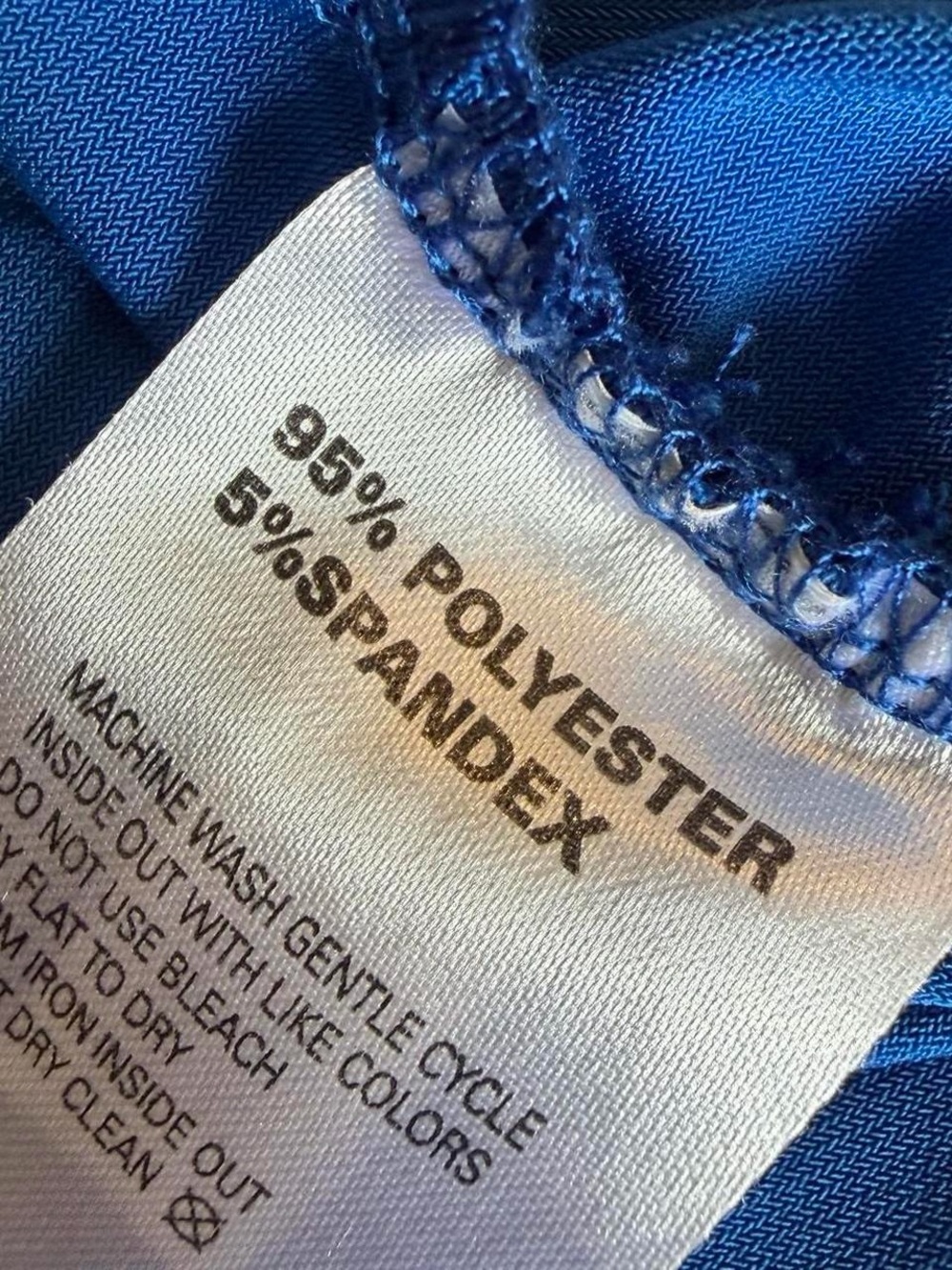 Boston proper So Chic Ruched Slouchy Blue Long Sleeve Top - Picture 5 of 7